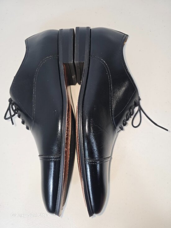 Florsheim Corbetta Cap Toe Oxford black leather shoes men\'s size 10.5D main image 4